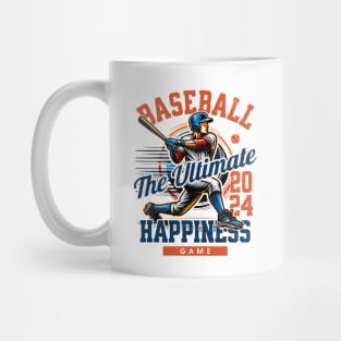 Baseball The Ultimate Happiness Game Mug